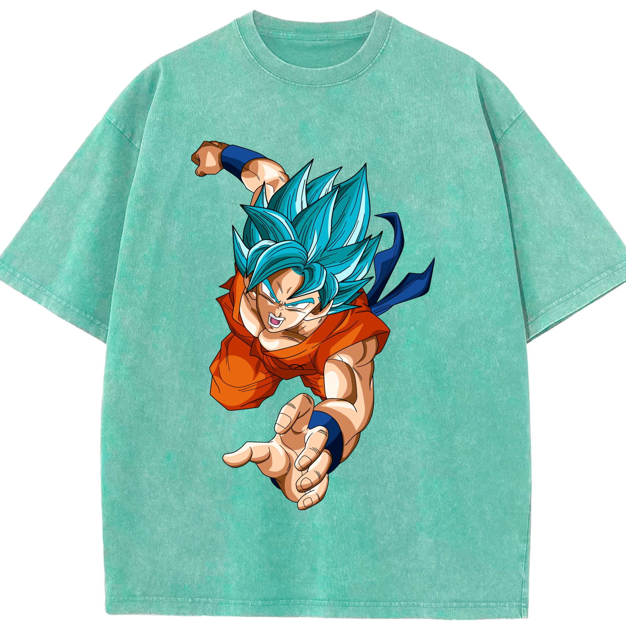 （画像用） ドラゴンボール ベジット DRAGON BALL Vegetto 綿100% ヴィンテージ風 半袖Tシャツ（フロントプリント）